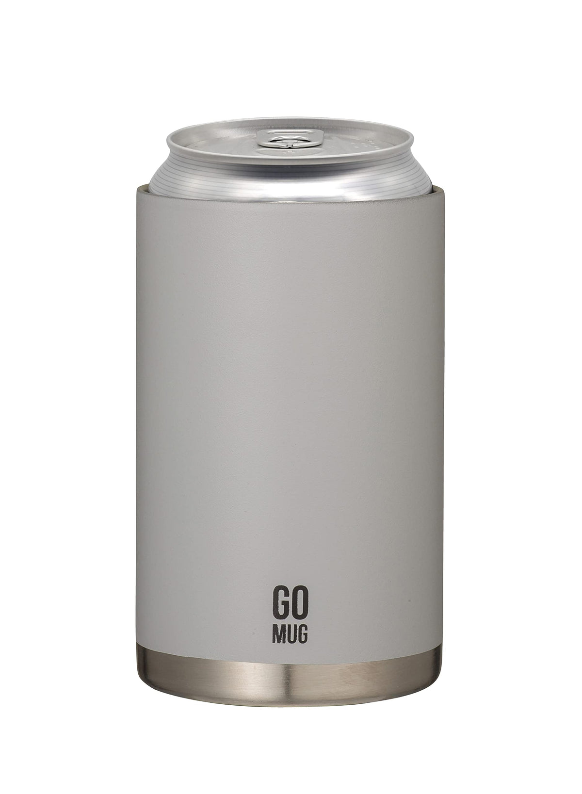 CB Japan CAN GOMUG Can Holder, Gray, 11.8 fl oz (350 ml), Stainless Steel, Vacuum Insulated, 2-Layer Construction, 11.8 fl oz (350 ml) Can Beverages