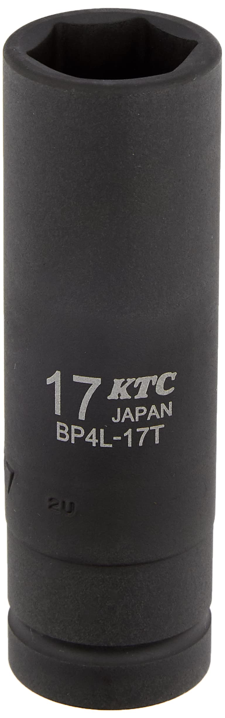 Kyoto Machine Tools (KTC) Impact Wrench Socket Hexagonal BP4L17TP_2285 Opposite Side Dimensions: 0.7 x 0.5 inches (17 x 12.7 mm)