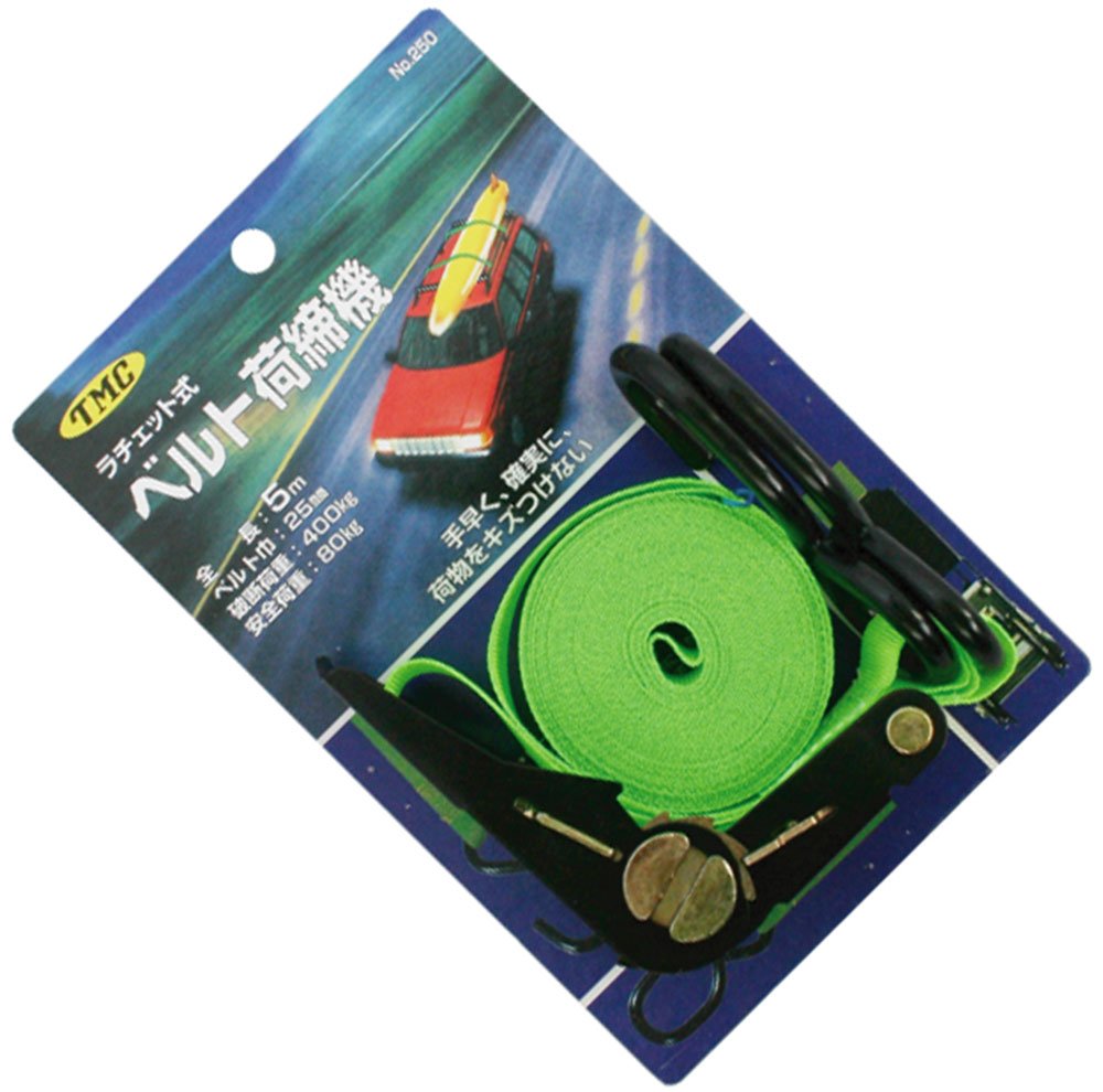 toyomitsu Ratcheting Belt Lift Tightening Machine S-Shaped Hook Type No. (A Little Bit Of... 250