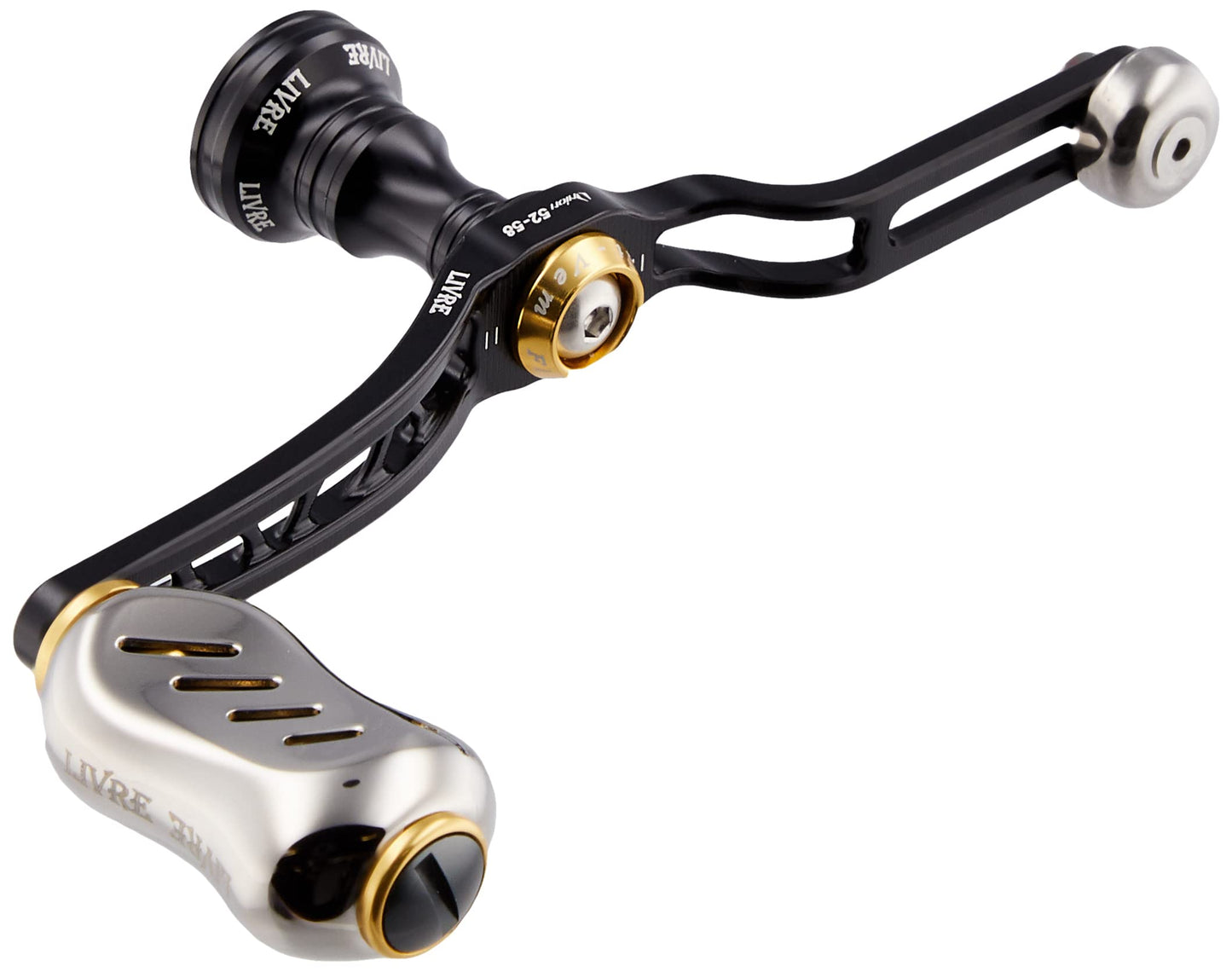 Livre 6951 Union 52-58Fino Knob for Daiwa Black and Gold