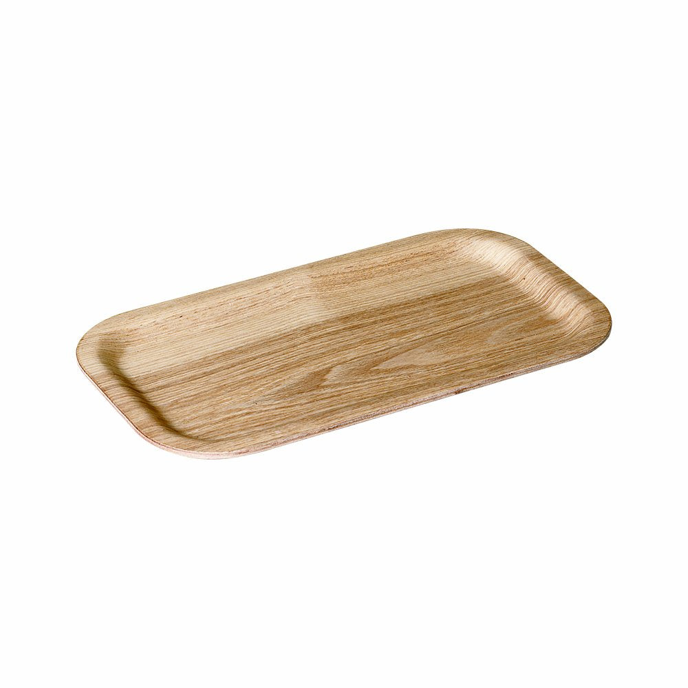 KINTO 45159 Non-Slip Tray, 8.7 x 4.7 inches (220 x 120 mm), Willow Wooden Tray