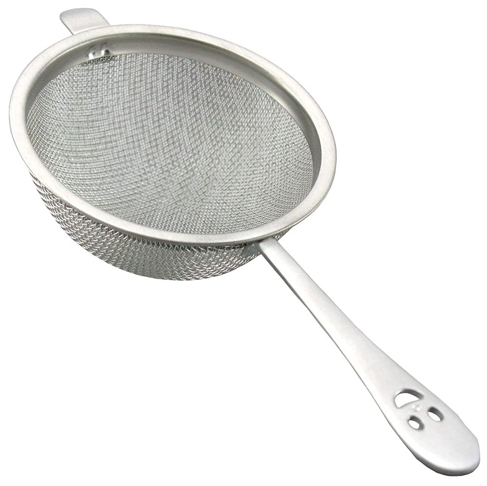 Shimomura Kihan 32506 Tea Strainer, Made in Japan, Stainless Steel Mug, Teacup, Tea Brew Strainer, Niko Series Tsubamesanjo