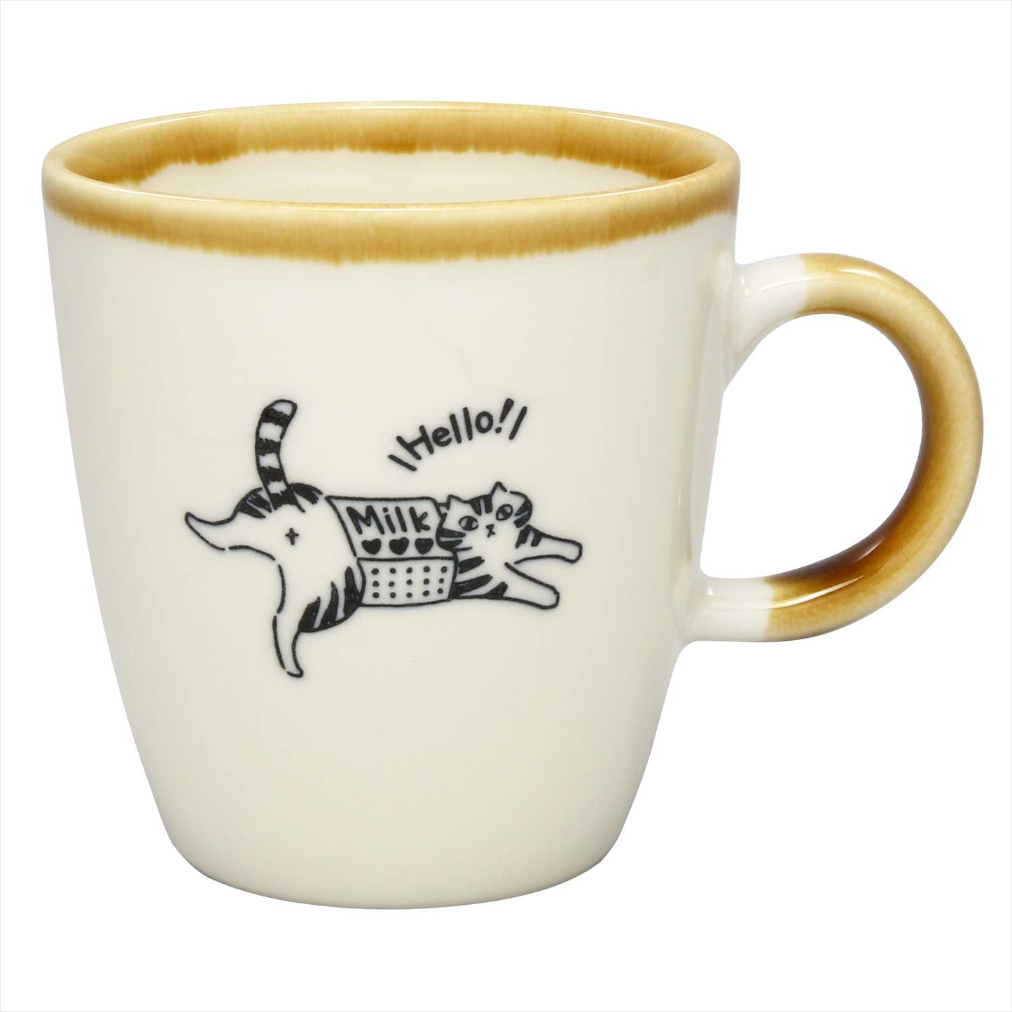 かじゅあるらいふ(Kakuni) Mino Ware K13382 Cat Mug, Mike