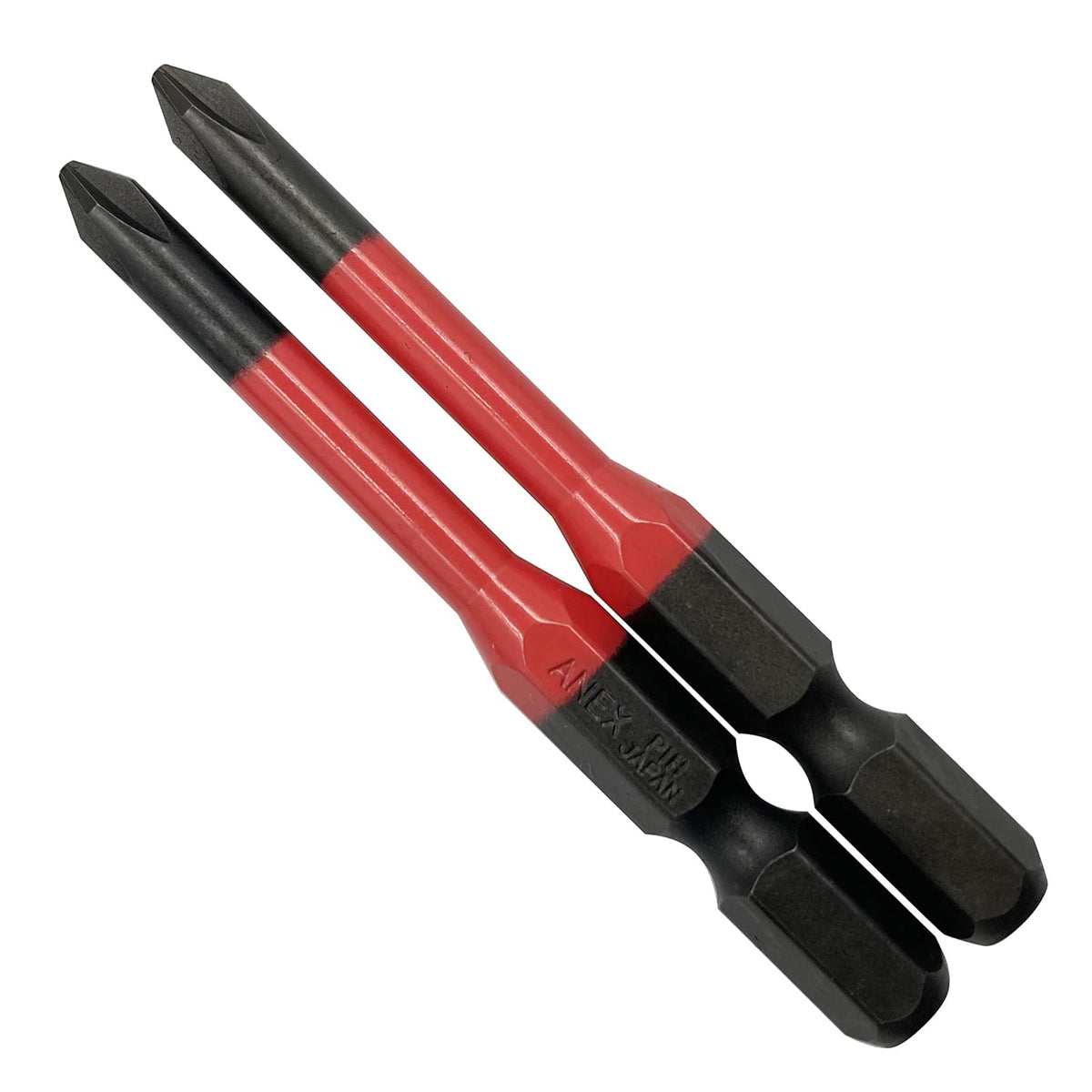 ANEX ACMD-1065 Color Bit with Step +1 x 65 Set of 2