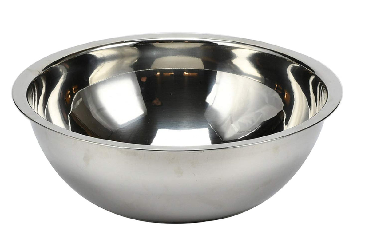 Pearl Metal HB-4126 Bowl, 9.4 inches (24 cm), Stainless Steel, At Aqua