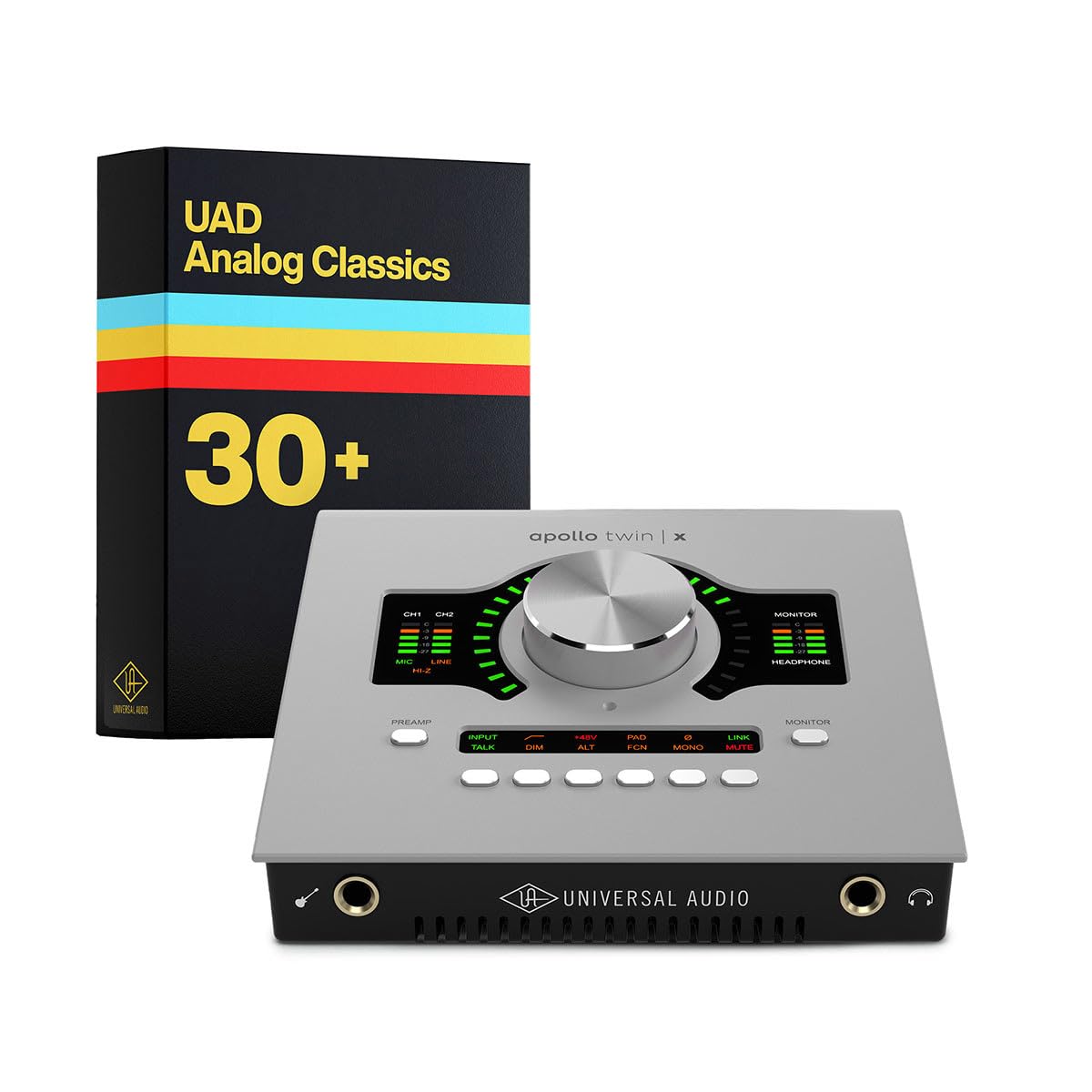 Universal Audio Apollo Twin X DUO Gen 2 Essentials + Edition Thunderbolt 3 Audio Interface