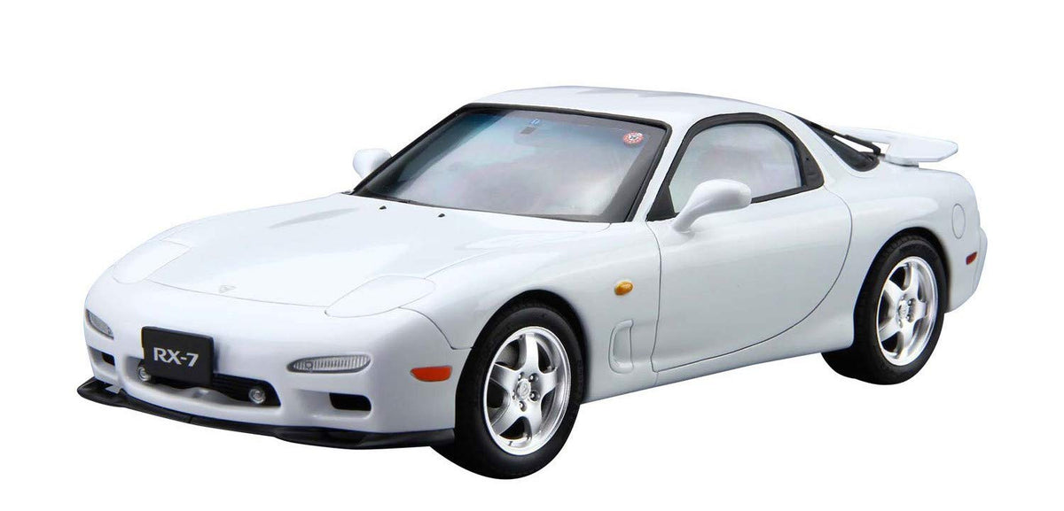 Aoshima 1/24 Model Car No.7 Mazda FD3S RX-7 '96 Model Kit(Japan Import)