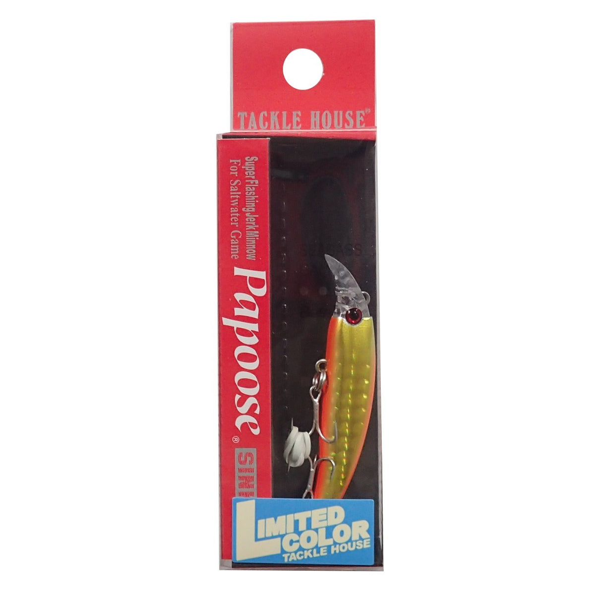 TackleHouse LTD-1 QPA42 Minnow Keypup Lure, 1.7 inches (42 mm), 0.1 oz (3.5 g), Double Orange