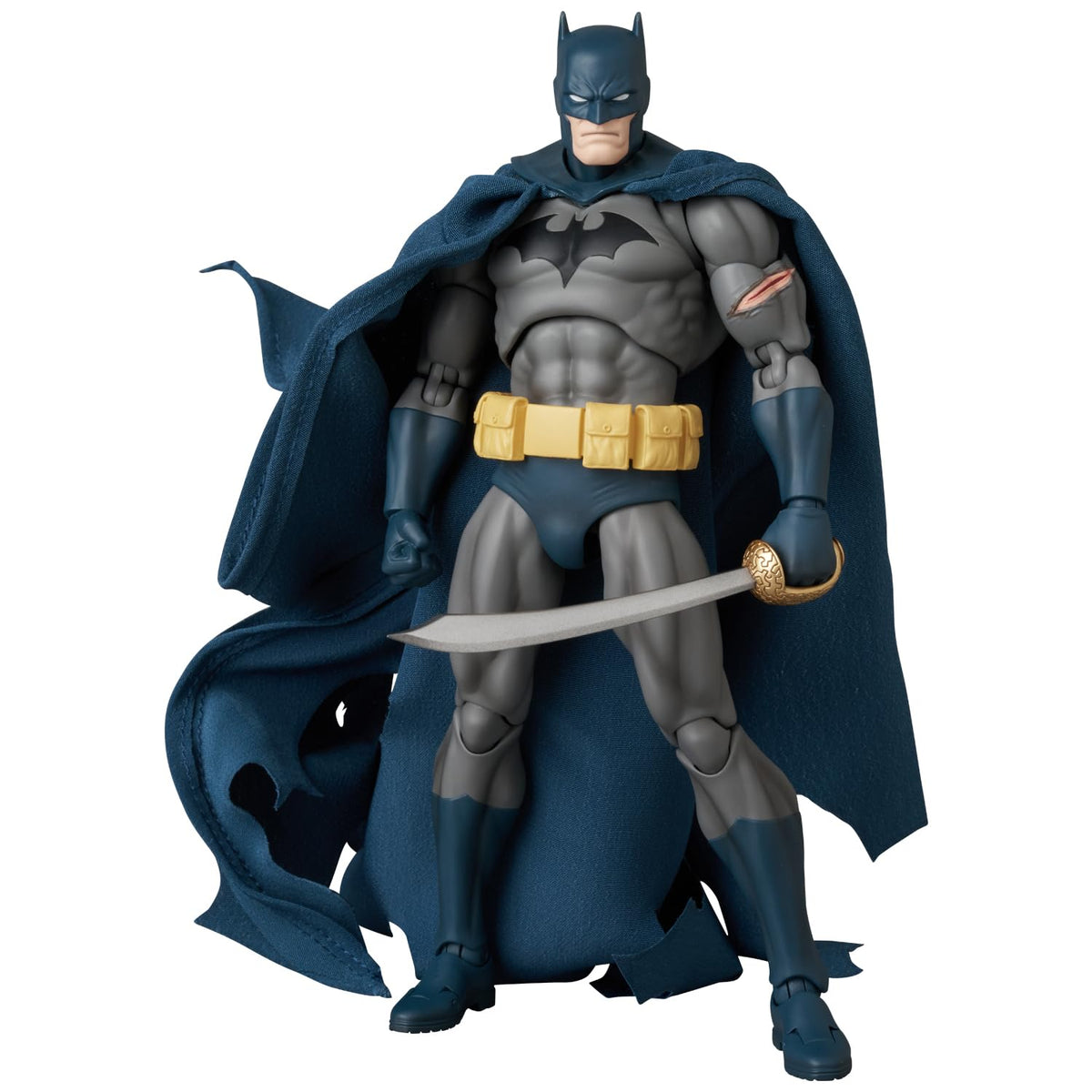 Medicom Toy MAFEX No. 295 Batman Damage Version, Approx. 6.3 inches (160 mm), Non-scale, Pre-painted Action Figure