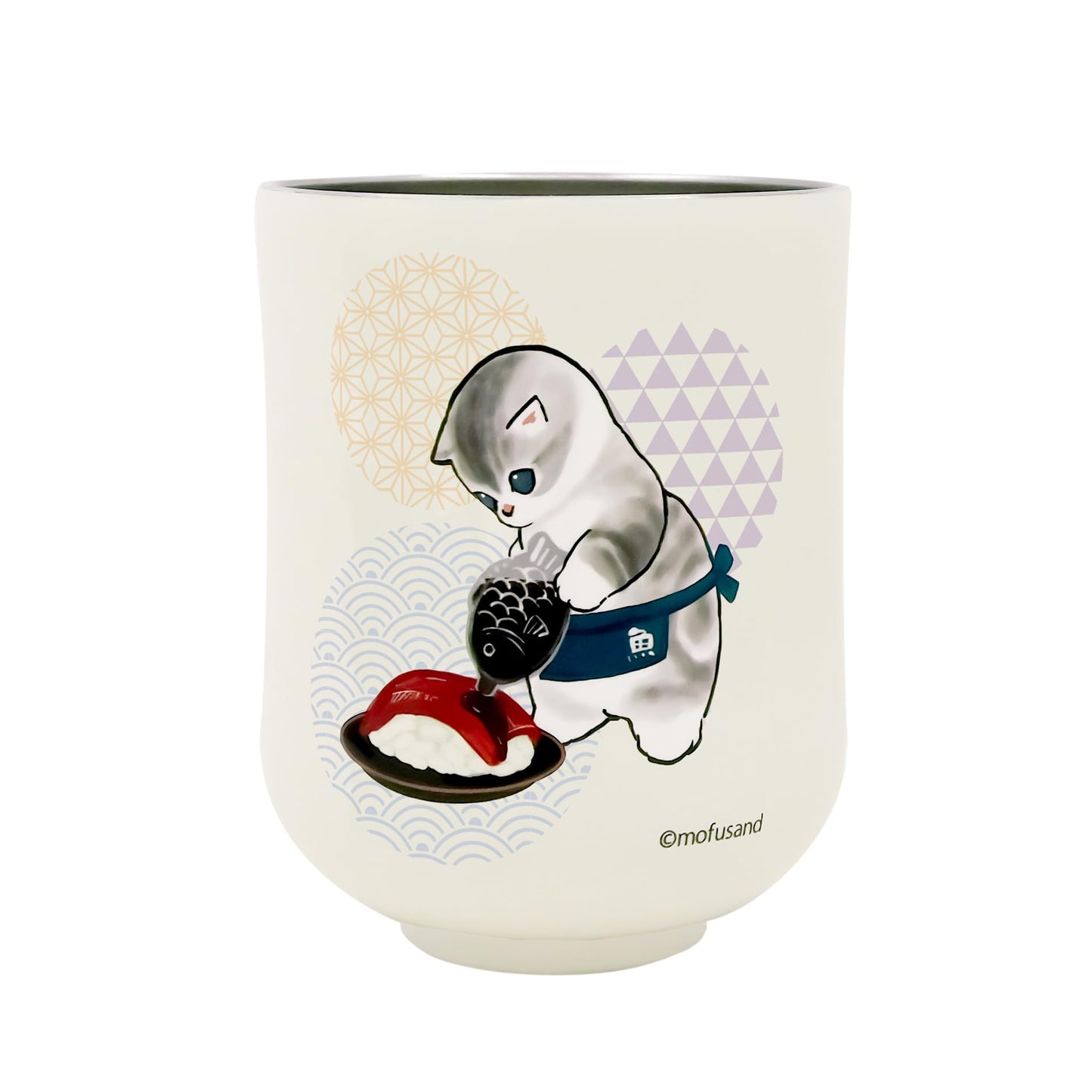 mofusand 53-2171 Vacuum Double Yumi 10.1 fl oz (300 ml) Sushi