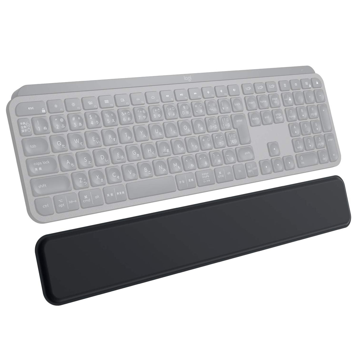 Logitech MX10PR Graphite Palmrest for Keyboards, Authentic Japanese Product