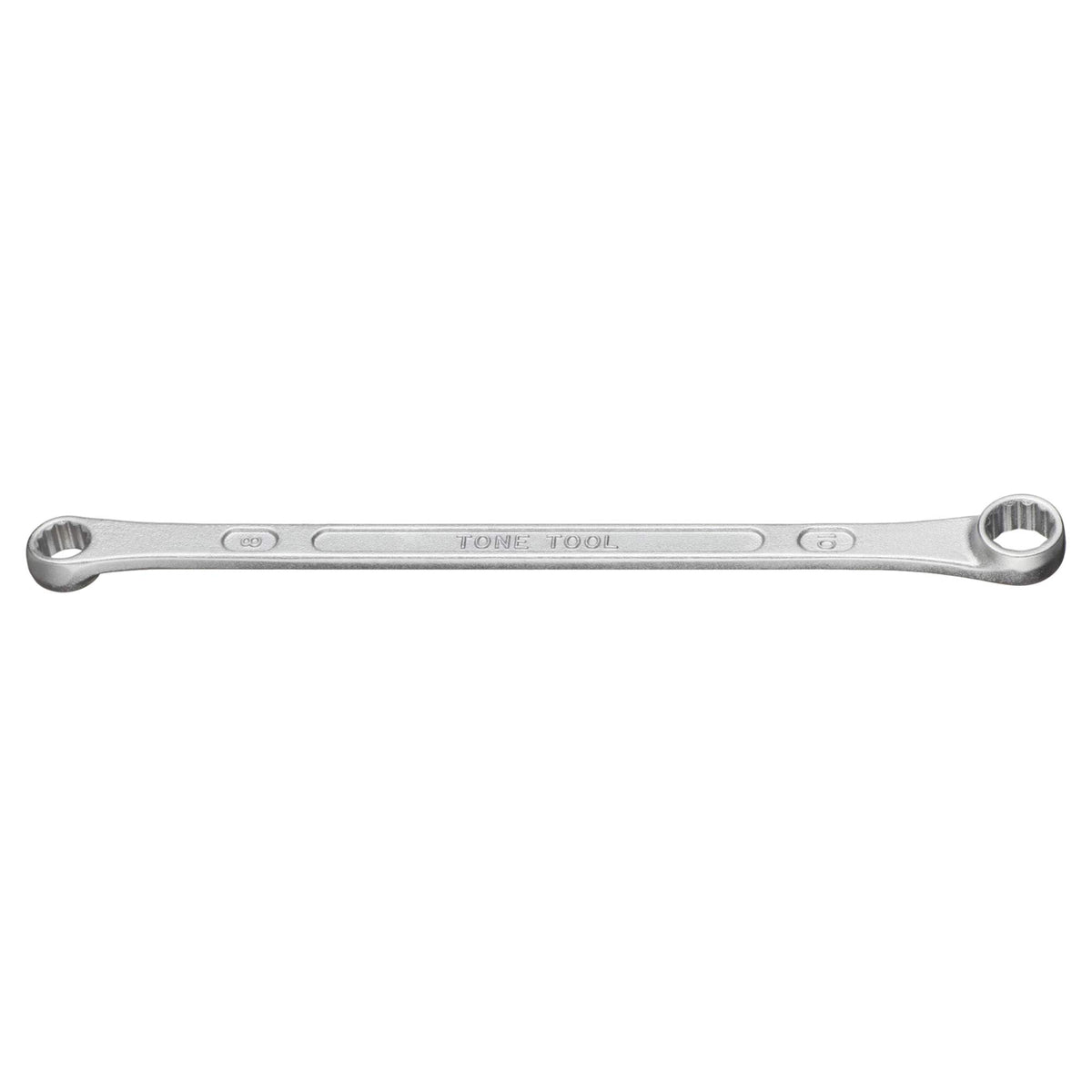 Tone M04-0810 Long Eyeglass Wrench (Straight), Width of Both Sides, 0.3 x 0.4 inches (8 x 10 mm)