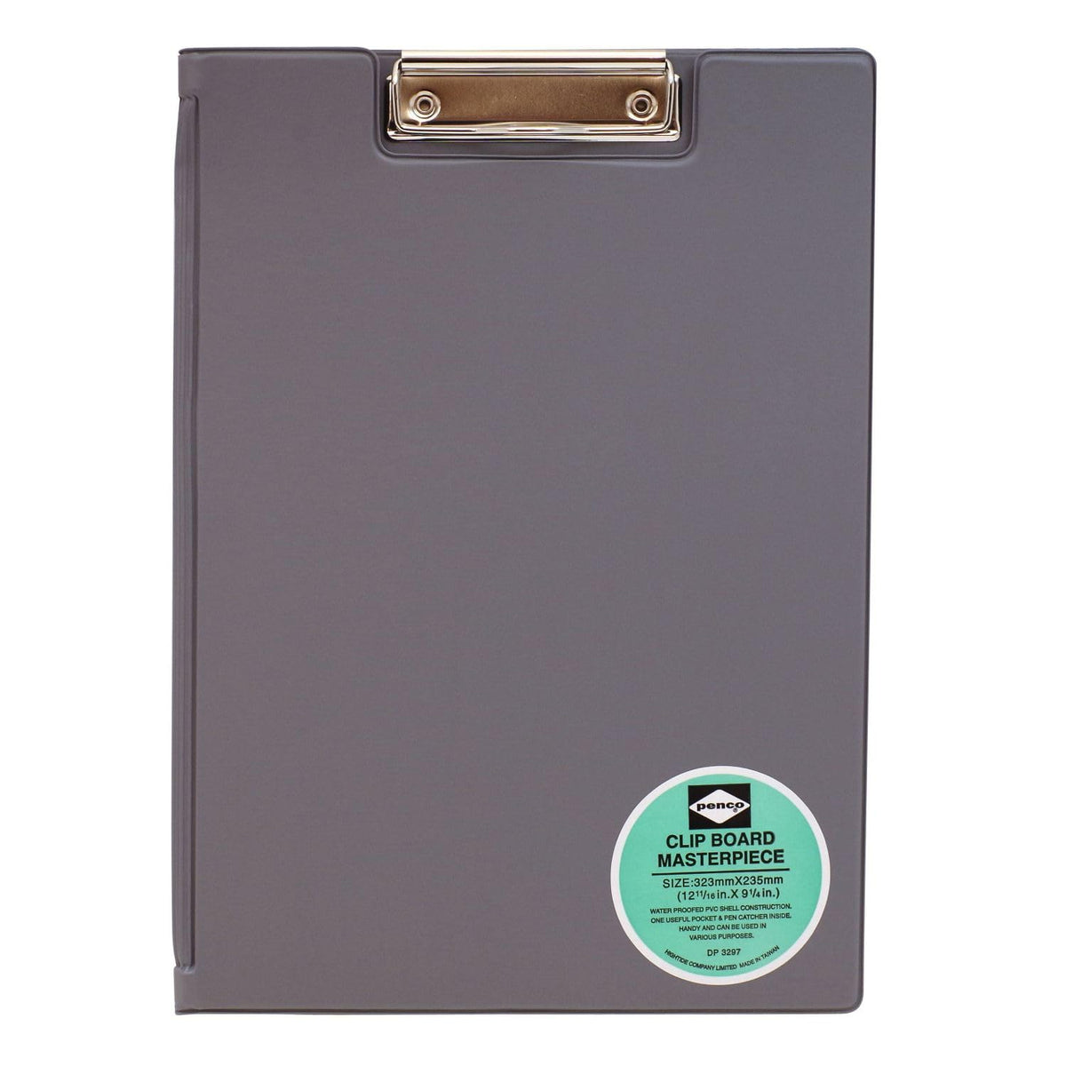 PENCO DP3297 Clipboard, A4, Gray