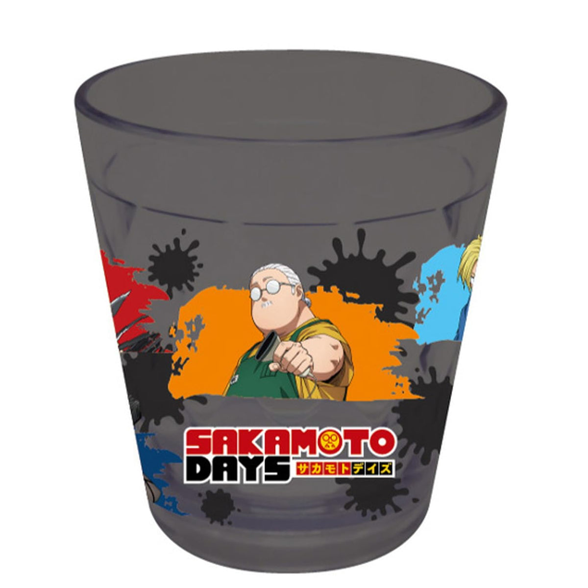 K Company SAKAMOTODAYS SKD-CCL-BK Sparkly Clear Cup, Black