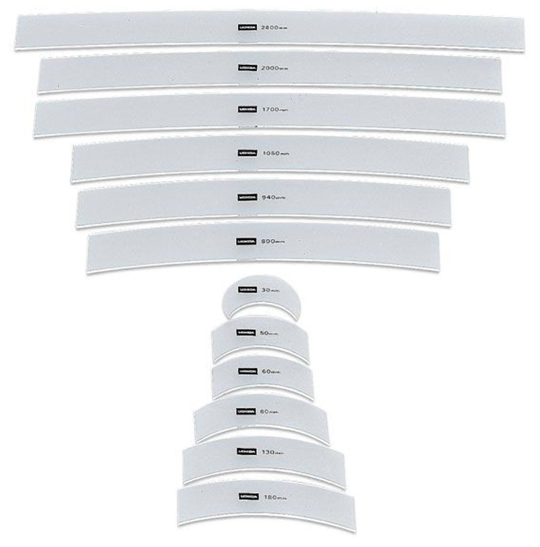 50-Disc 1-816-0050 Uchida are Ruler (japan import) by Uchida drawing instrument
