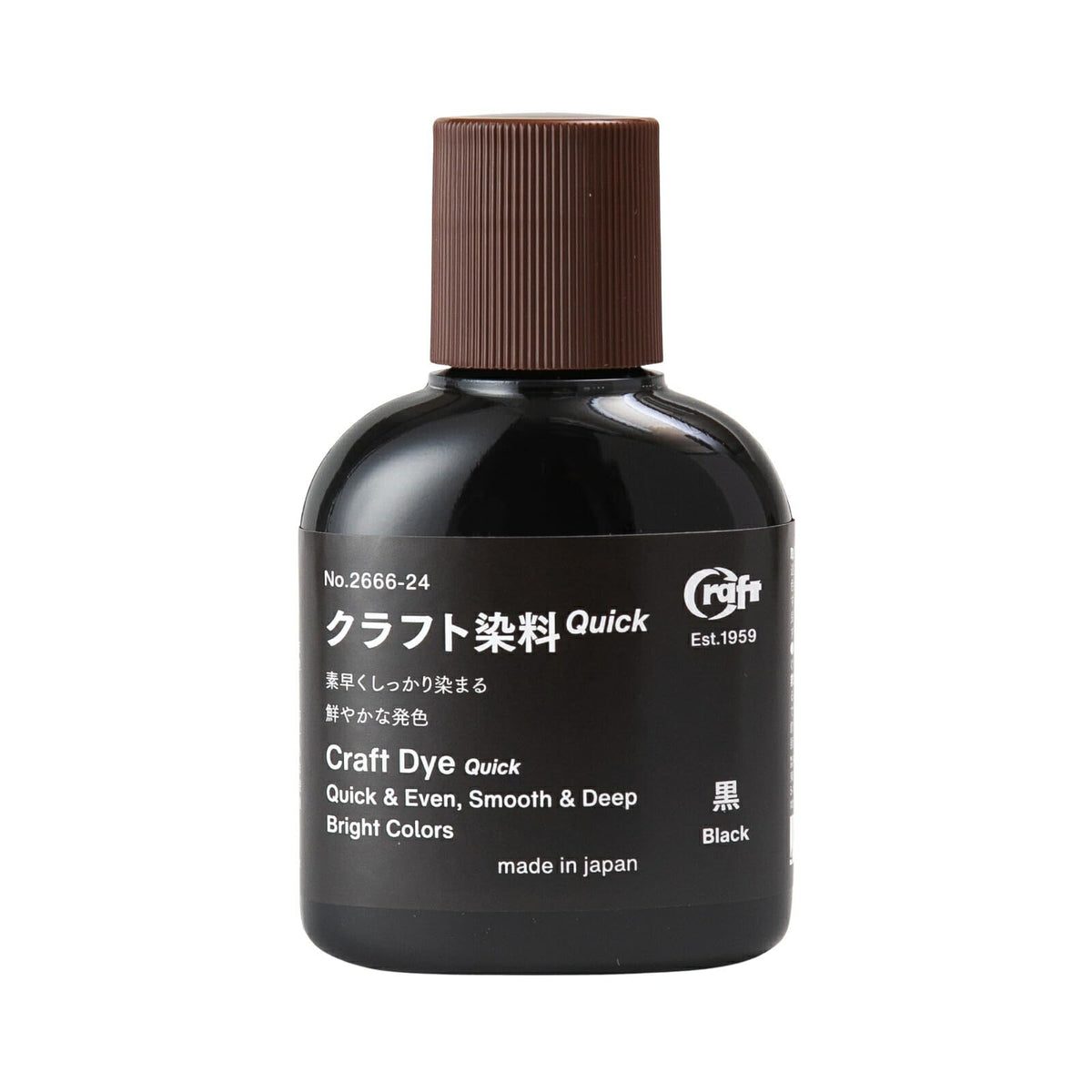 Craftsha Craft Dye Quick 100cc Black 2666-24