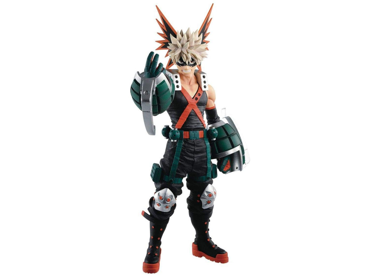 Ichibansho Figure - My Hero Academia - Katsuki Bakugo (Fighting Heroes feat. One's Justice), Bandai Spirits Collectible Statue
