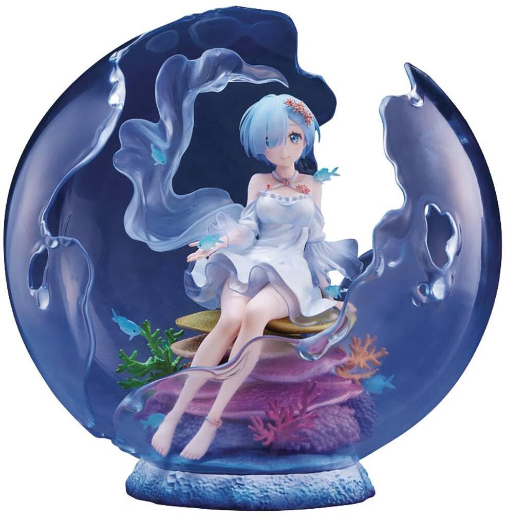 Furyu - Re:Zero Starting Life Rem Aqua Orb 1/7 PVC Figure