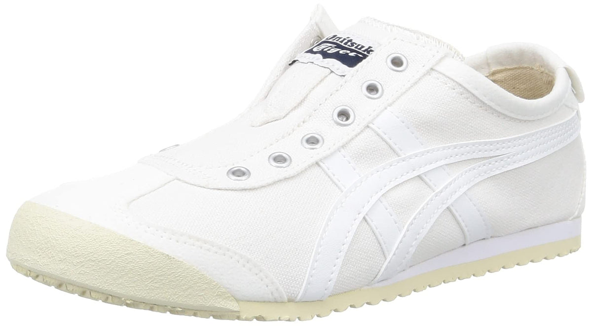 Onitsuka Tiger Women's Mexico 66 Fashion Sneaker, White/White 01, 24.5 cm