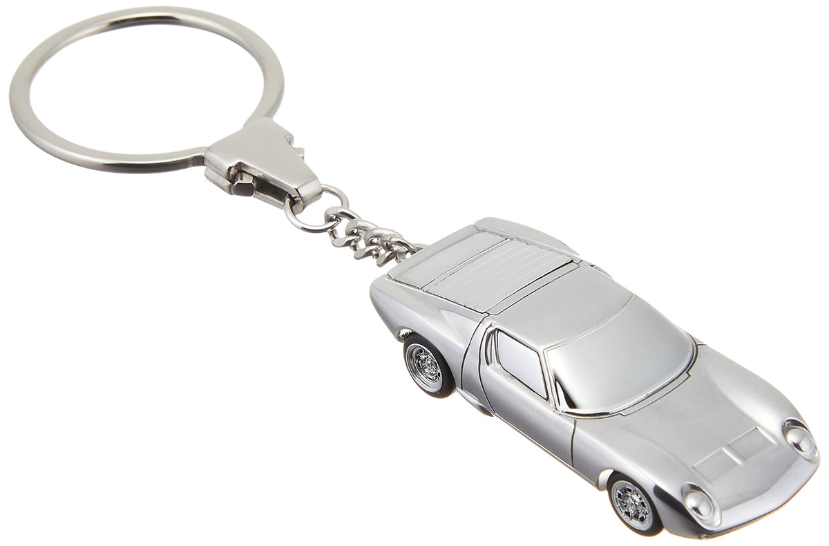 Lamborghini Miura Chrome Keychain