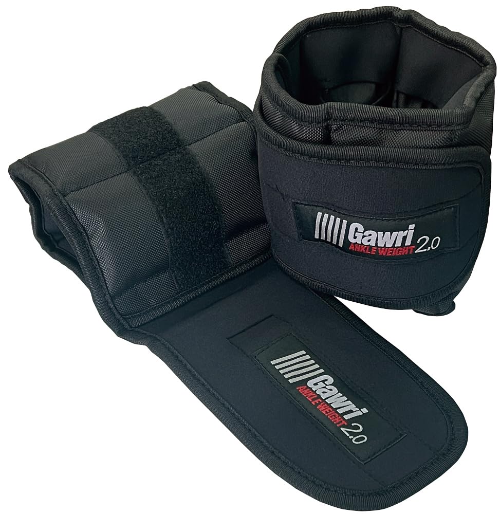 Hata Athletic Equipment Gawri Ankle Weights 4.4 lbs (2 kg), 2 Packs GWS2000