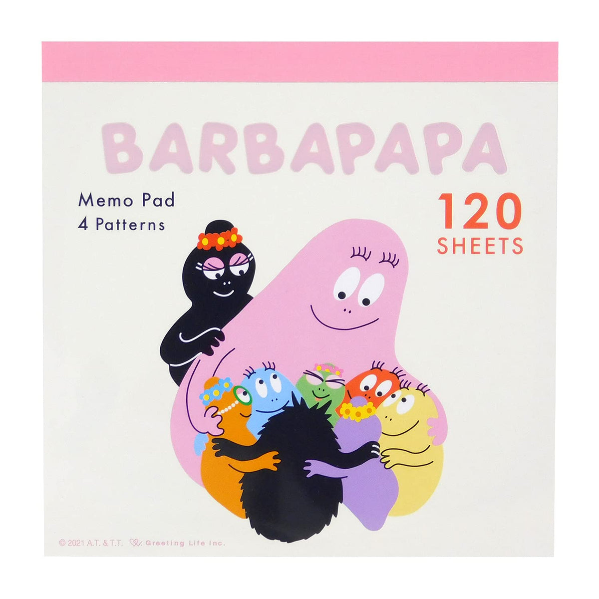 Barba Papa Greeting Life Memo Pad Family BBN-255