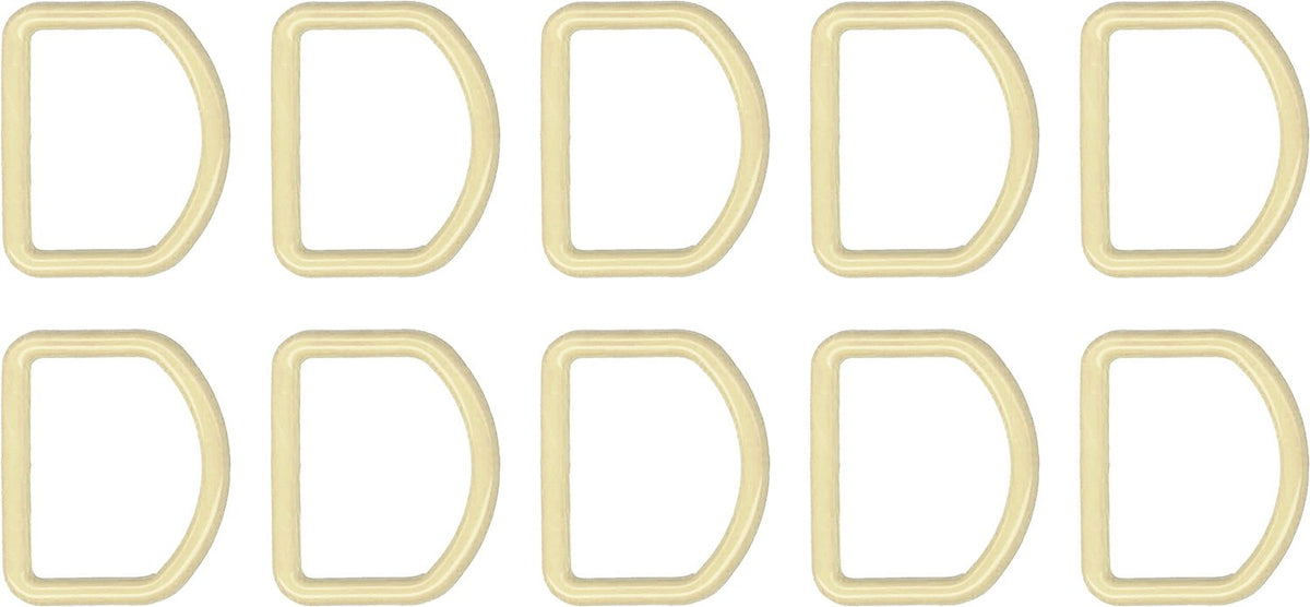 Naska Color D-ring 30 mm (10 Pack) 02 Ivory