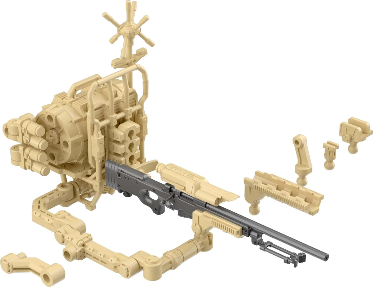 TOMYTECH 337447 1/12 Little Army LA-MD04 Megami Device Equipment Set Sniper A Unpainted Runner Kit