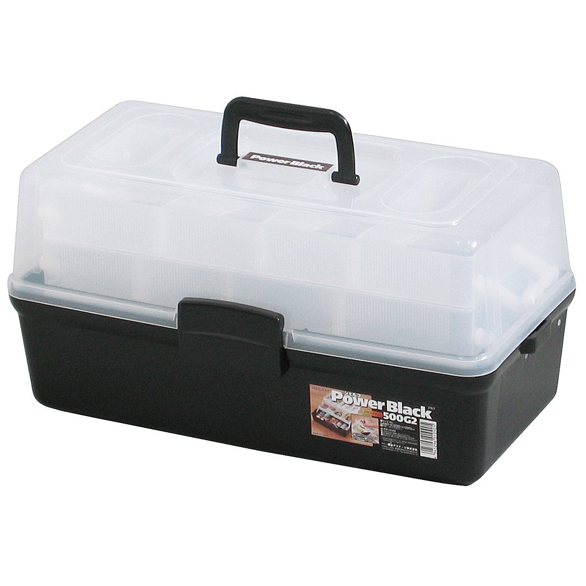 JEJ Astage Tool Box, Storage Box, Made in Japan, Shelf Power, 500G2, Disaster Prevention, Width 17.3 x Depth 9.1 x Height 8.7 inches (44 x 23 x 22 cm)