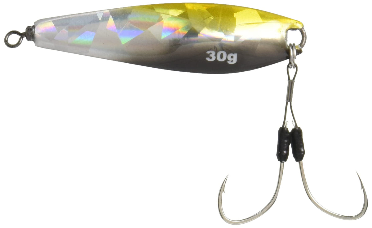 Jungle Gym J263 Metal Jig, Flick Jig, 1.1 oz (30 g), All-Round Silver #93 Lure