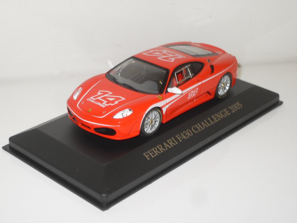 Ferrari F430 Challenge Red 2005 1/43 Scale Diecast Model
