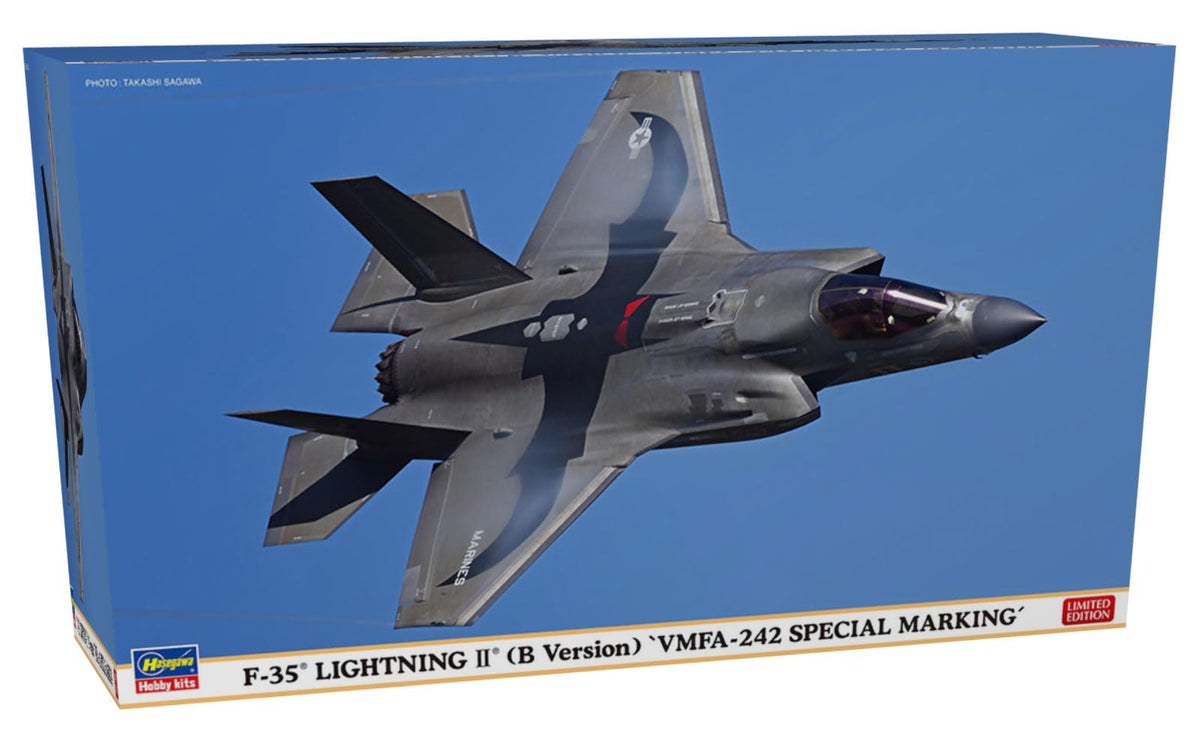 Hasegawa 602499-1/72 F-35 Lightning II Version B - 1:72 Scale