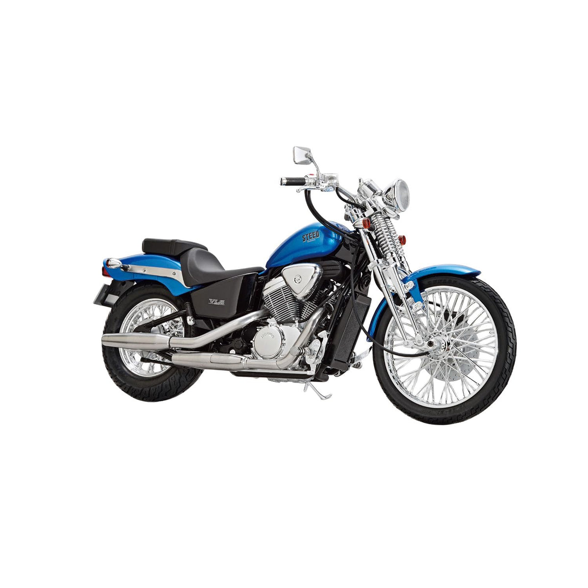 Aoshima Bunka Kyozai Aoshima The Bike No. 19 1/12 Honda NC37 Steed VLS '98 Plastic Model