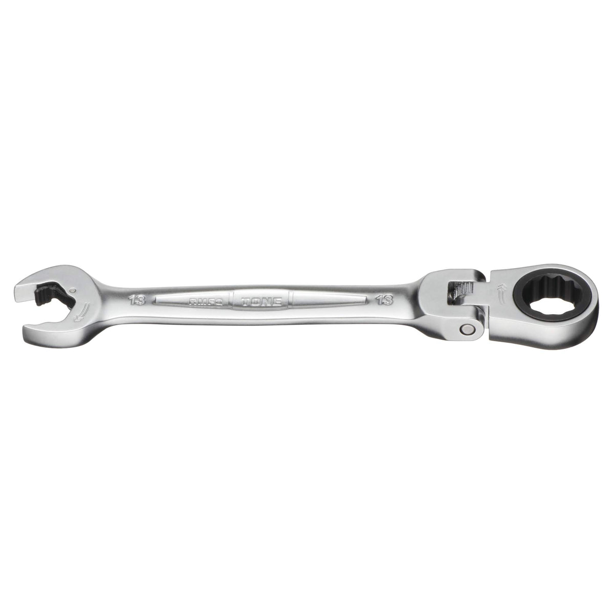 TONE Ratchet Ring Wrench Ratcheting Spanner Head Flex Head Set RMFQ-13 13mm