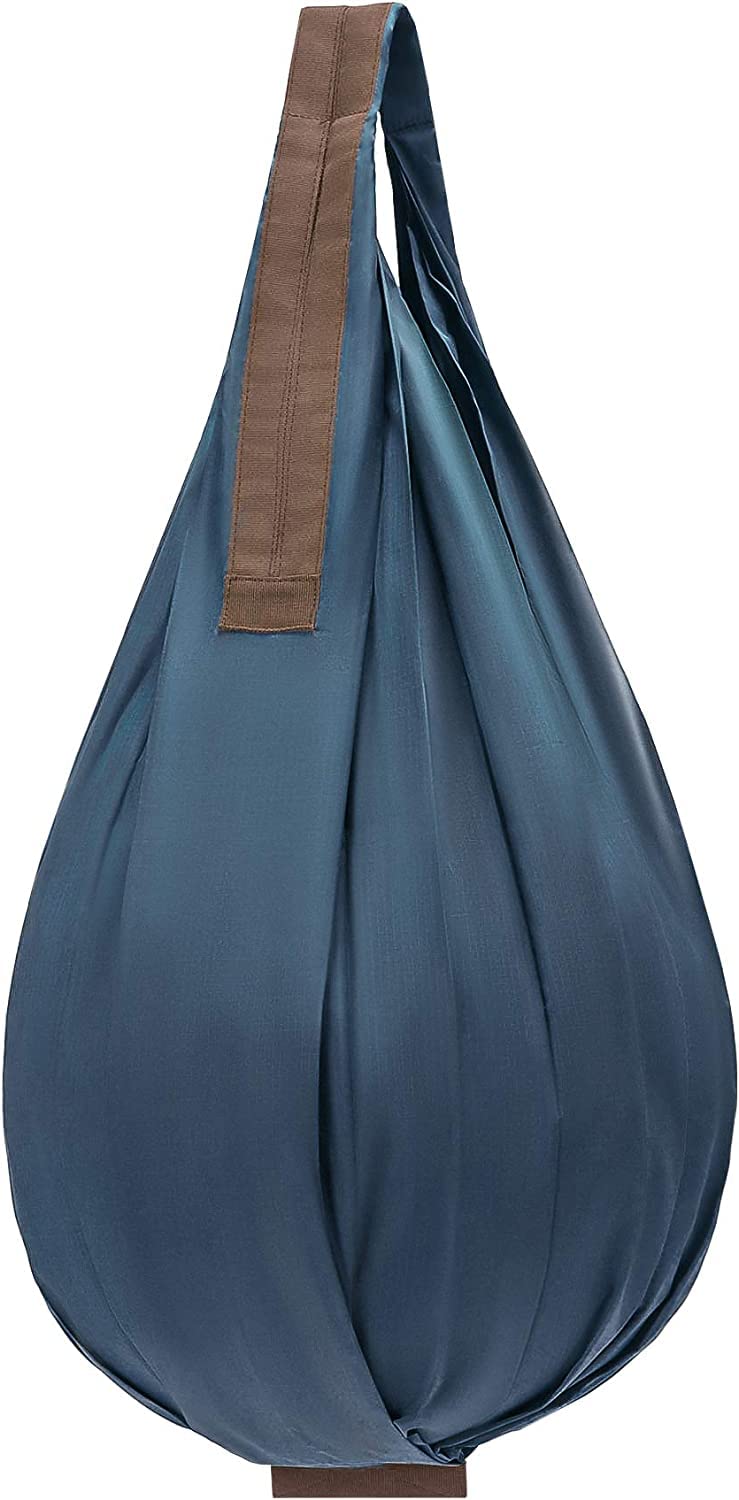 Marna S460NV Shupatto Compact Bag, Drop (Navy) Eco Bag, Shupat, Foldable, Vertical Type, Durable
