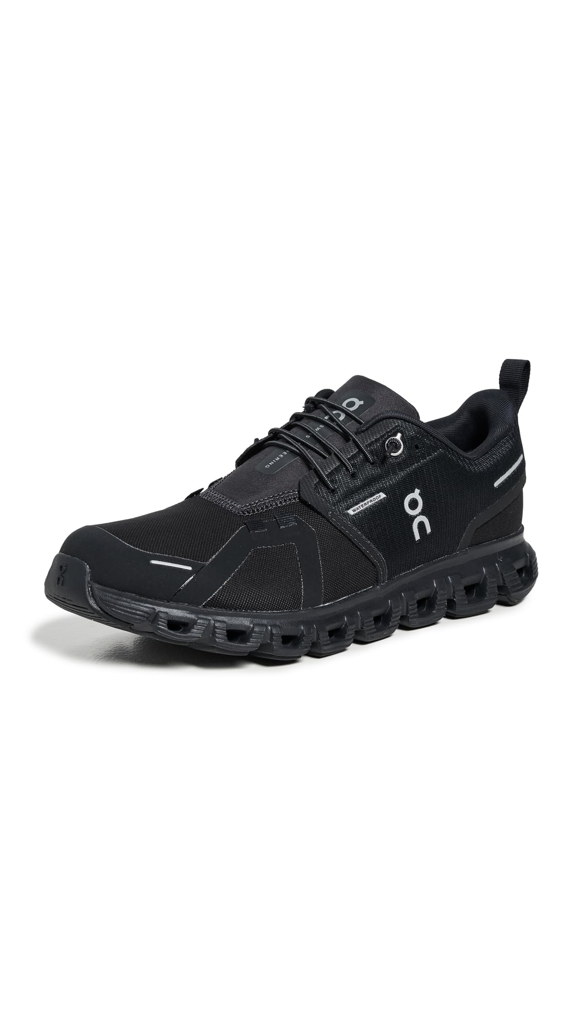On Women's Cloud 6 Sneakers, Black/Black, 5 Medium US