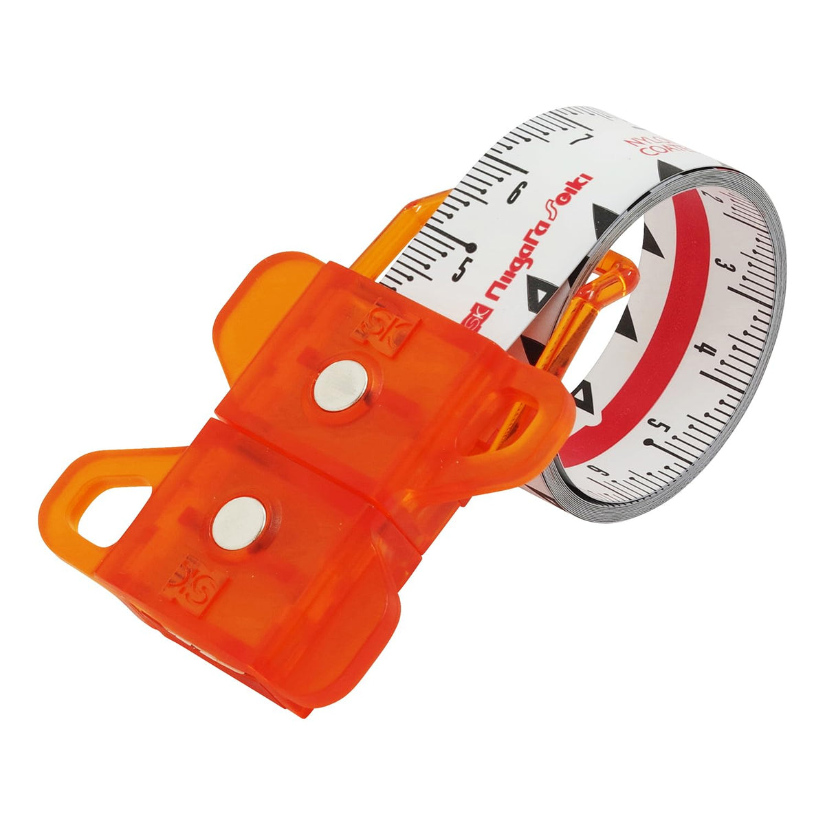Niigataseiki SK SMT-1915HOR Spiral Measure 0.7 inches (19 mm) x 5.6 ft (1.6 m) Scale Scale Orange