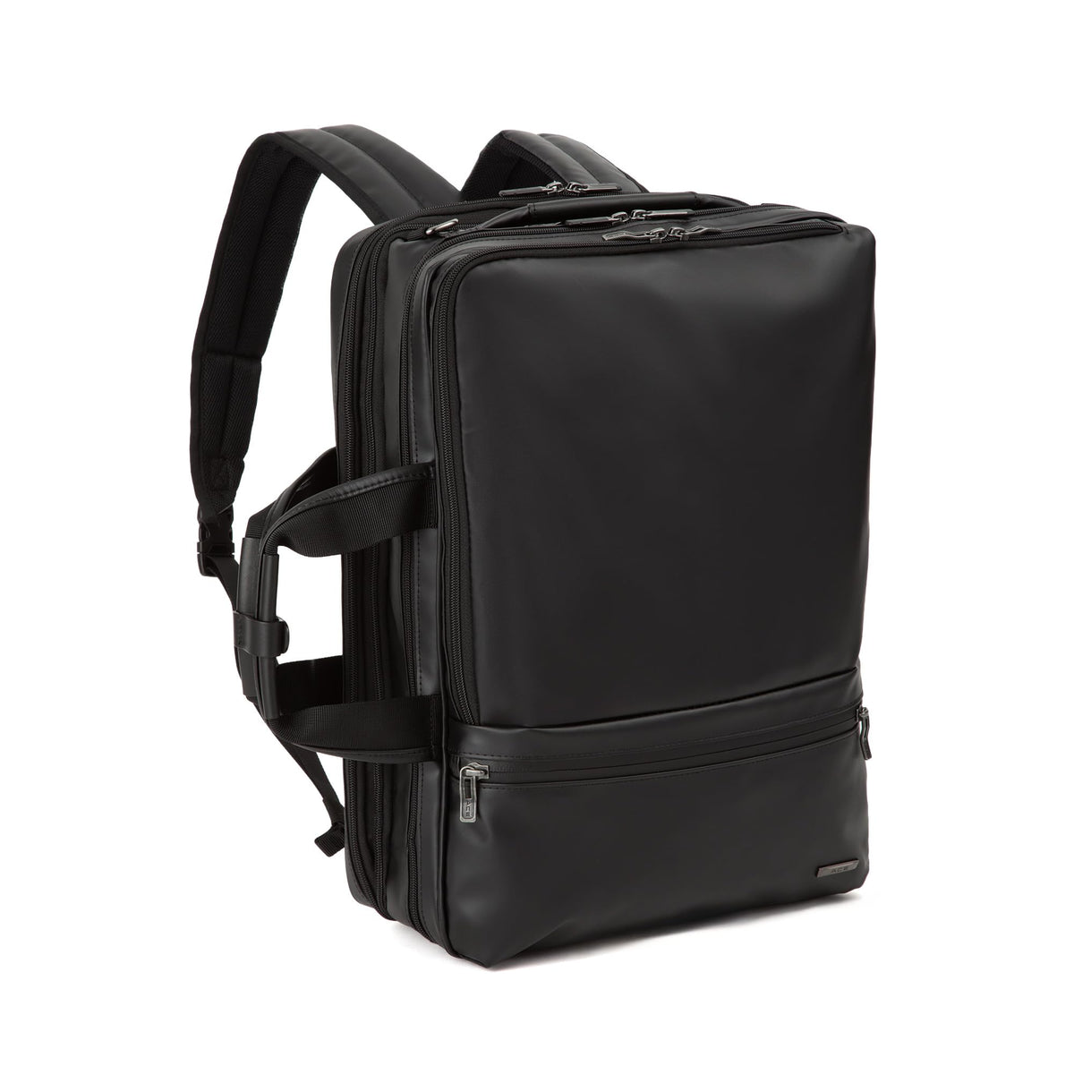 Ace 3-Way Vitara WR Business Bag, B4 File, Compatible with 15-inch PCs, Setup Function, black (black 19-3911tcx)