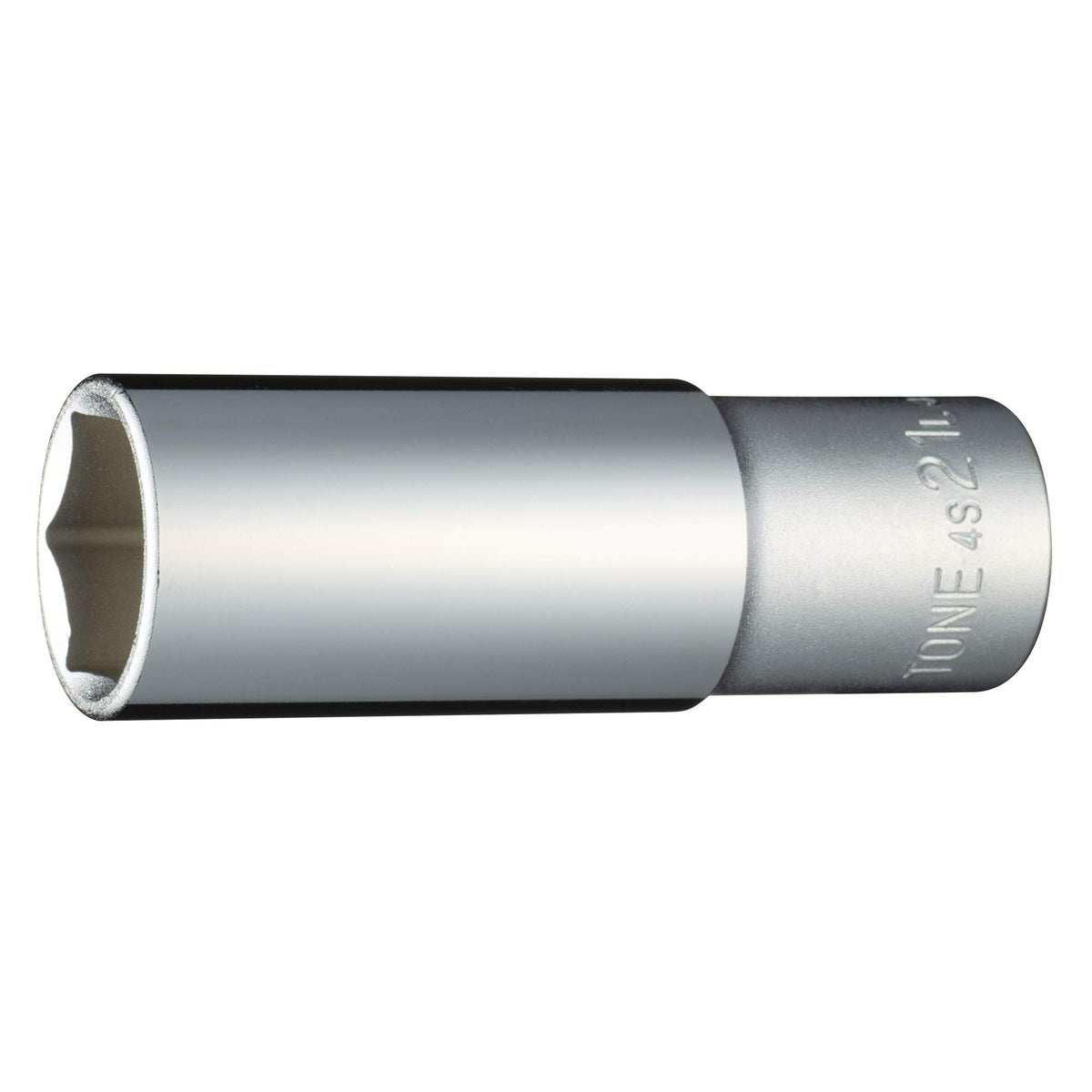 TONE Deep Socket 6-Point 4S-21L 1/2" Inch Drive 21mm