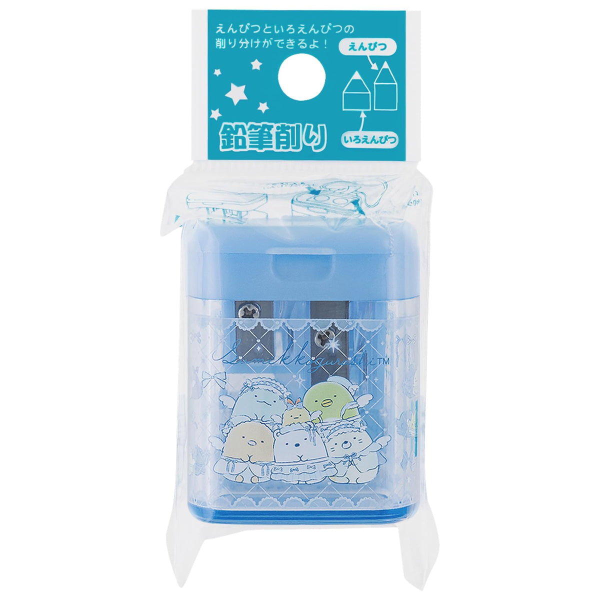 San-X Sumikko Gurashi Pencil Sharpener, Go School Angel, FT75601