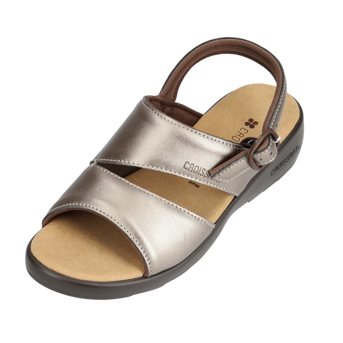 CROISSANT(クロワッサン) Women's Outdoor Sandals, Bronze (903), M