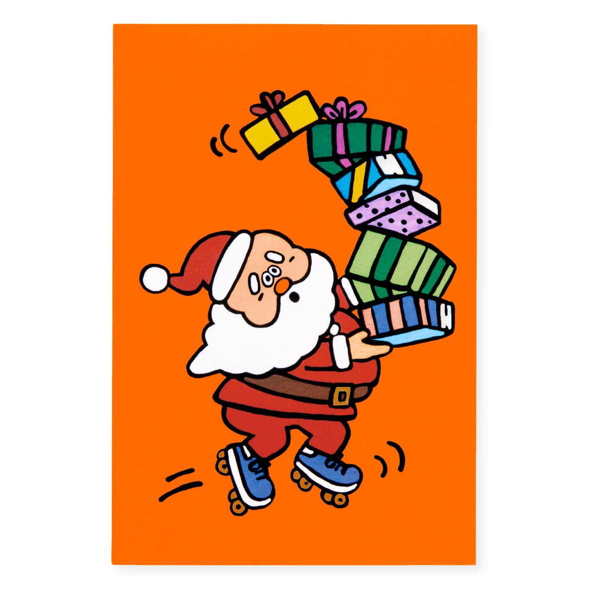 Iroha Publishing WORLD1 ART CREATORS Christmas Card W3.9 x H5.8 inches (100 mm) x H 5.8 inches (148 mm) WAPC-01