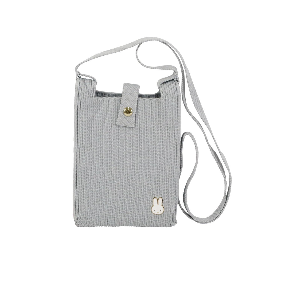 BS Miffy Shoulder Pouch, Gray EB486GY