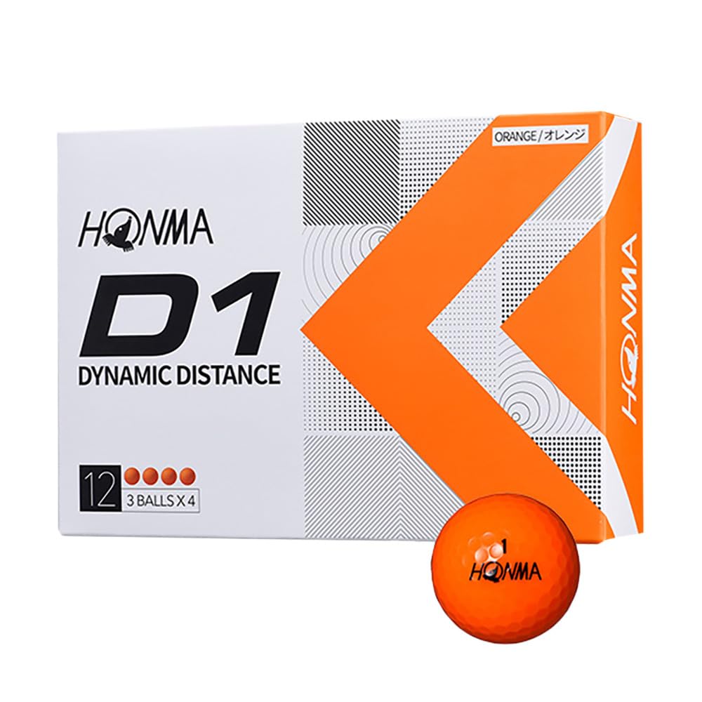 本間ゴルフ Honma Golf BT2201 2022 D1 Ball Orange FF