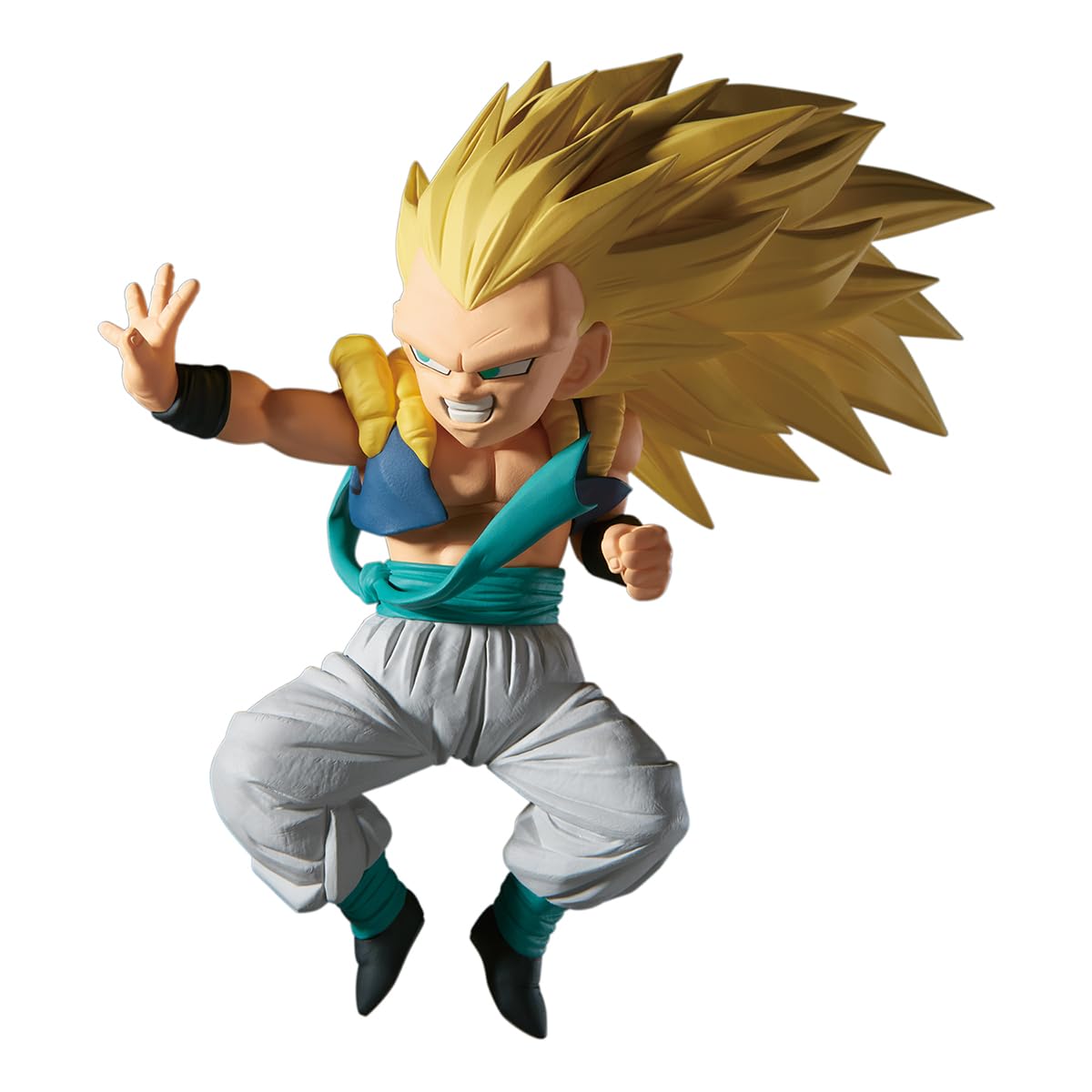 Banpresto - Dragon Ball Z - Super Saiyan 3 Gotenks (vs Majin Buu) Match Makers Figure