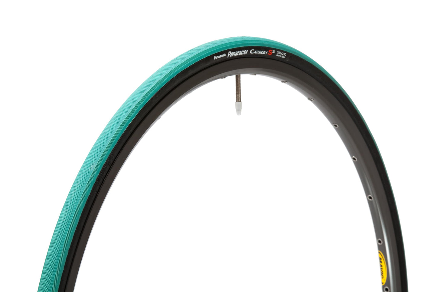 Panaracer Clincher Tire, Category S2 F723-CATS-G2, Green/Black Sides, for Road Bikes, Cross Bikes, Commuting, Town Riding, Touring, Long Ride