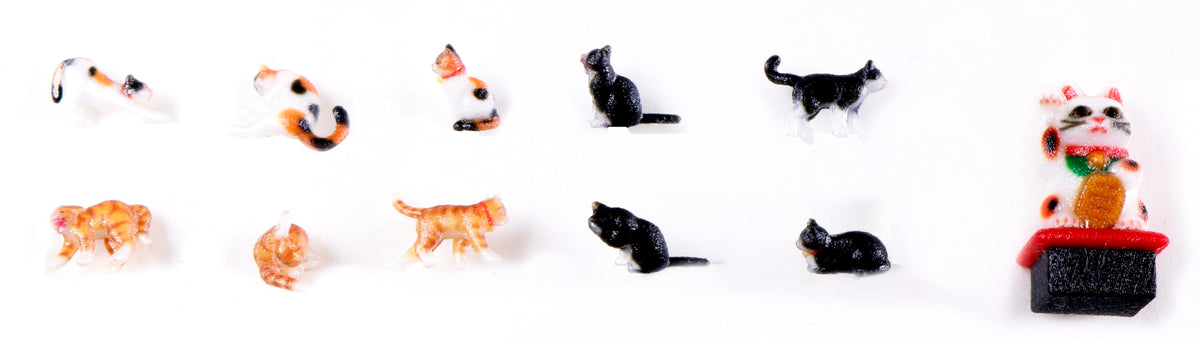 KATO 24-710 1/150 Japanese Cat Diorama Supplies