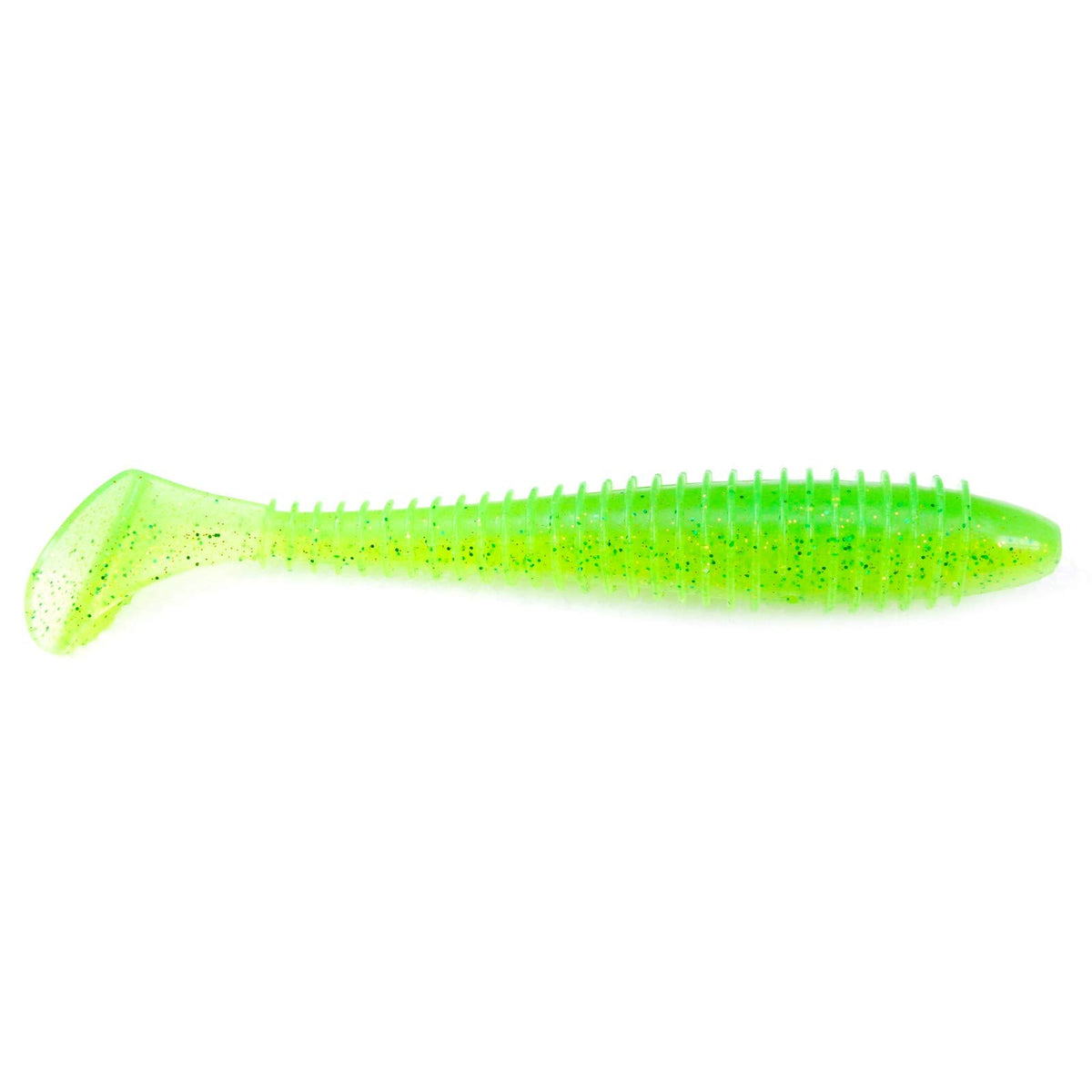 Keitech Swing Impact Fat 4.8" #424 Lime Chart