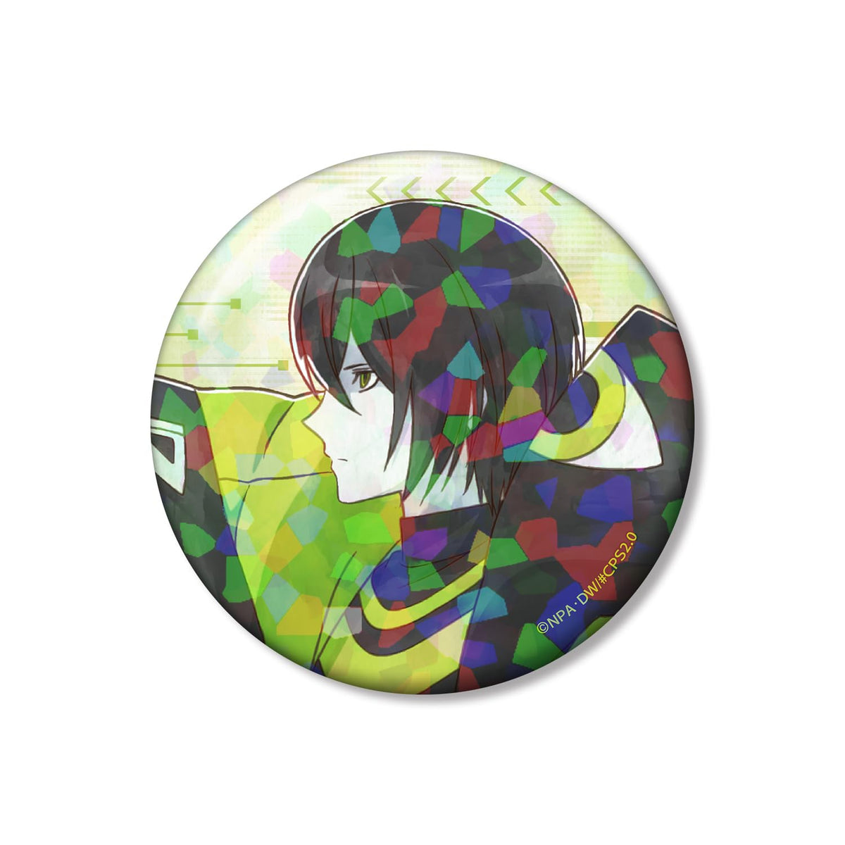 Compass 2.0 Combat Intake Analysis System Illustrated Midnight Step Version 3.0 inches (75 mm) Hologram Can Badge