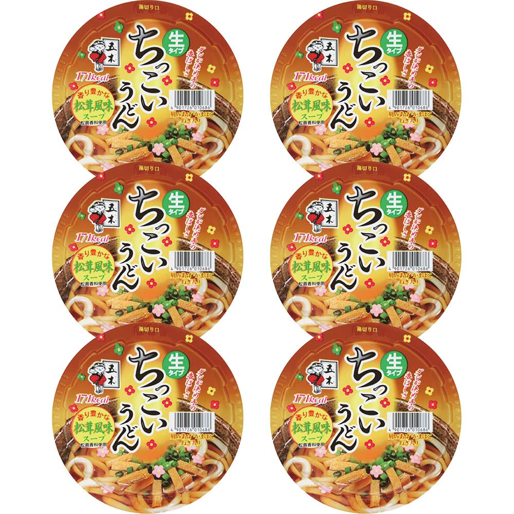 Itsuki Chikkoi Udon matsutake mushroom flavor 110gX6 pieces